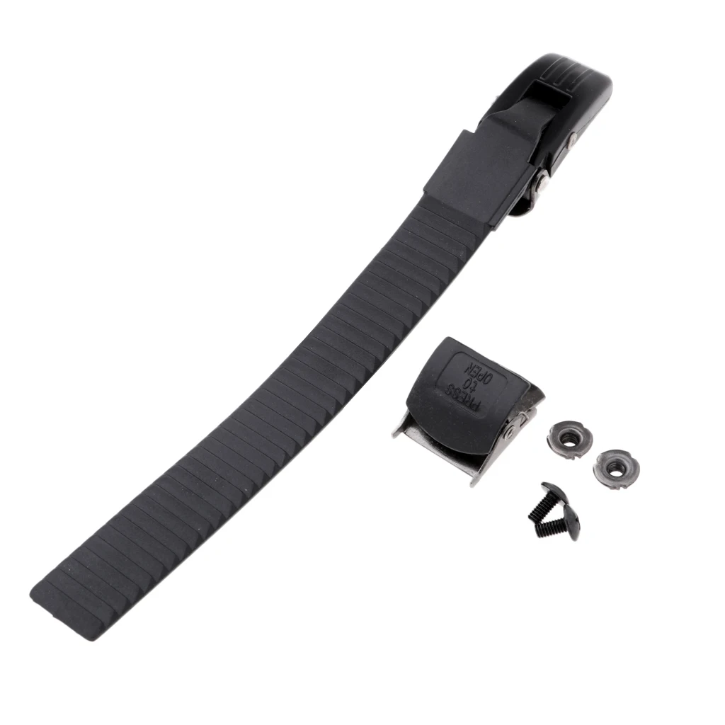 Accesorios de repuesto para patín en línea, hebilla de correa de PP, tornillos, abrazadera de tuerca, juego de reparación, patinaje al aire libre, 1 unidad por juego