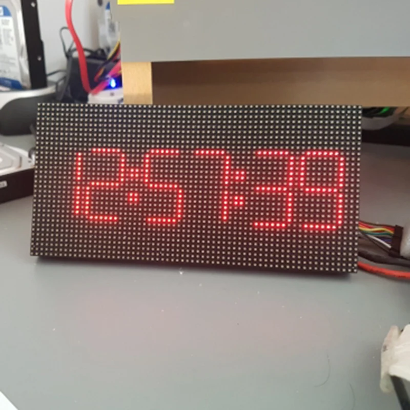 P3 Pannello pixel RGB Display HD 64x32 Dot Matrix SMD2121 Modulo Led Schermo interno Video Wall a colori 192x96mm Bacheca
