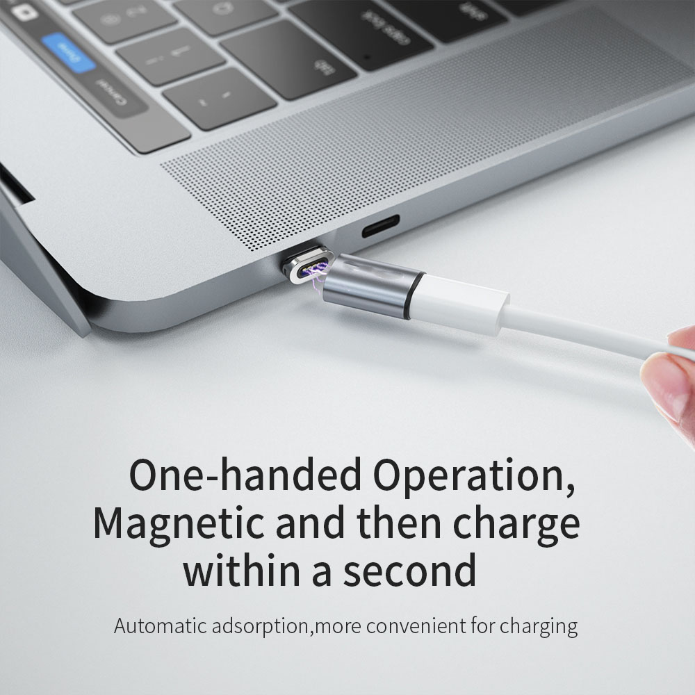 Magnetischer Kabelanschluss, Handy-Kabeladapter, Micro-USB, magnetische Spitze, Magnet-Ladegerät, Stecker, Typ C, Adapter für Huawei Android