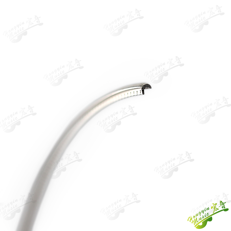 Trastes de diapasón, cable de traste para guitarra acústica, trastes de latón/cuproníquel/acero inoxidable 2,0/2,2/2,4/2,7/2,9/3,2mm L260mm