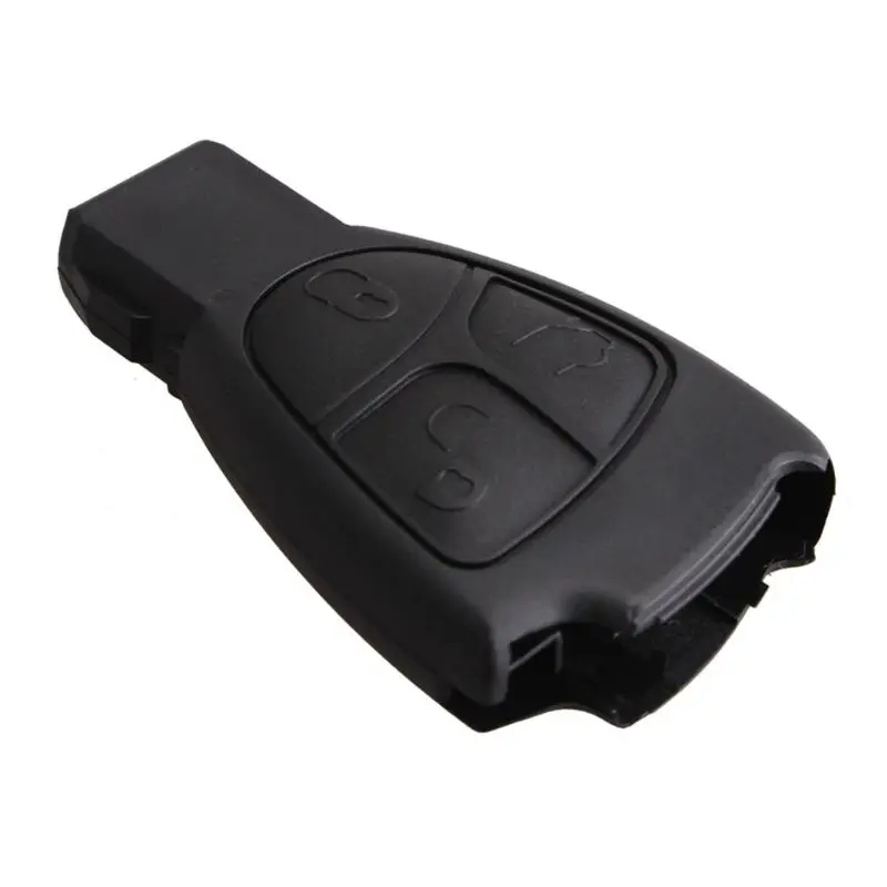 3 Nút Thay Thế Remote Key Fob Dành Cho Xe Mercedes Benz C E Ml Cấp Báo Động Bao Da Chìa Khóa Xe Ô Tô Vỏ W203 w211 W204