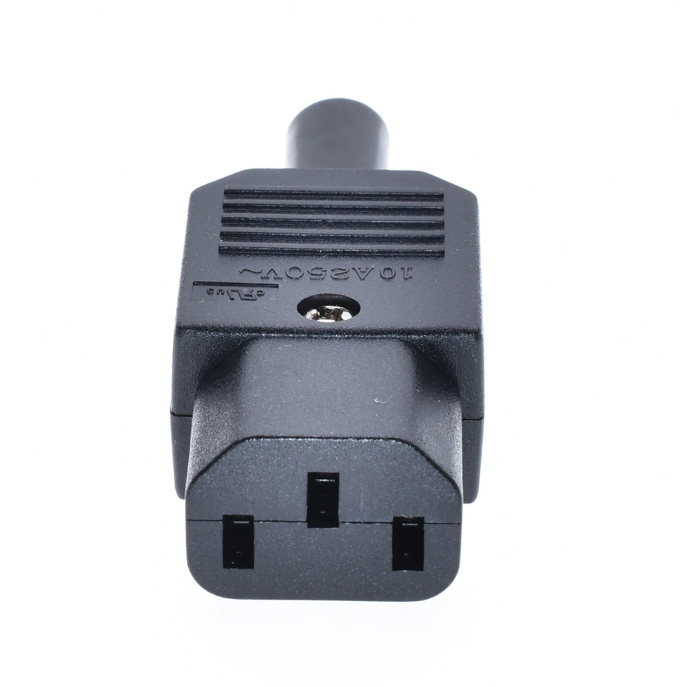 IEC rewireable plug C13 Industrial plugs and socket 1 buyer high-quality UL certification 10A 25v Power connector plug