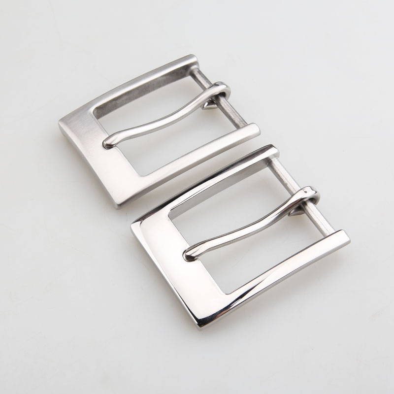 1ชิ้นหัวเข็มขัดสายสเตนเลส35มม. โลหะสำหรับผู้ชายเข็มขัดแบบเข็มเดี่ยวหัวเข็มขัดครึ่งเดียวเหมาะสำหรับ32มม.-34มม.
