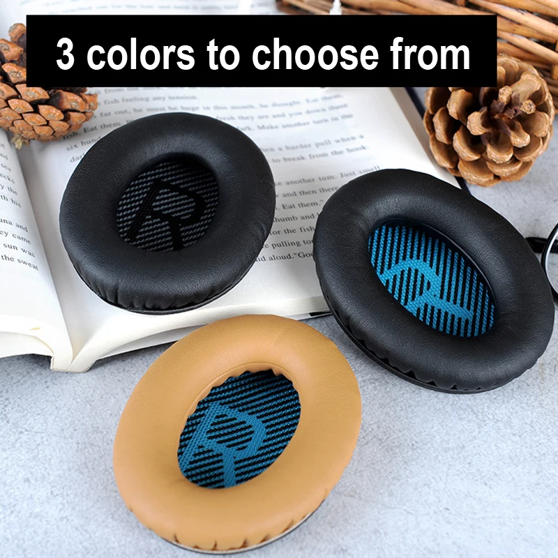 Сменные подушечки для наушников Bose QuietComfort2 QC2 QC15 QC25 QC35 AE2 AE2i AE2w SoundTrue SoundLink с высоким содержанием белка