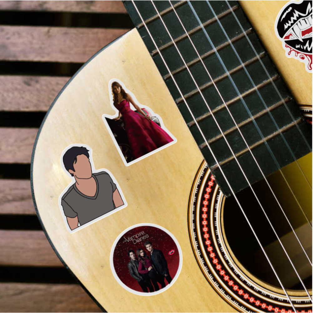 10/30/50/100 Viên Ma Cà Rồng Nhật Ký Chương Trình Truyền Hình Decal Dán DIY Laptop Hành Lý Ván Trượt Đàn Guitar máy Tính Xách Tay Miếng Dán Điện Thoại Đồ Chơi Trẻ Em