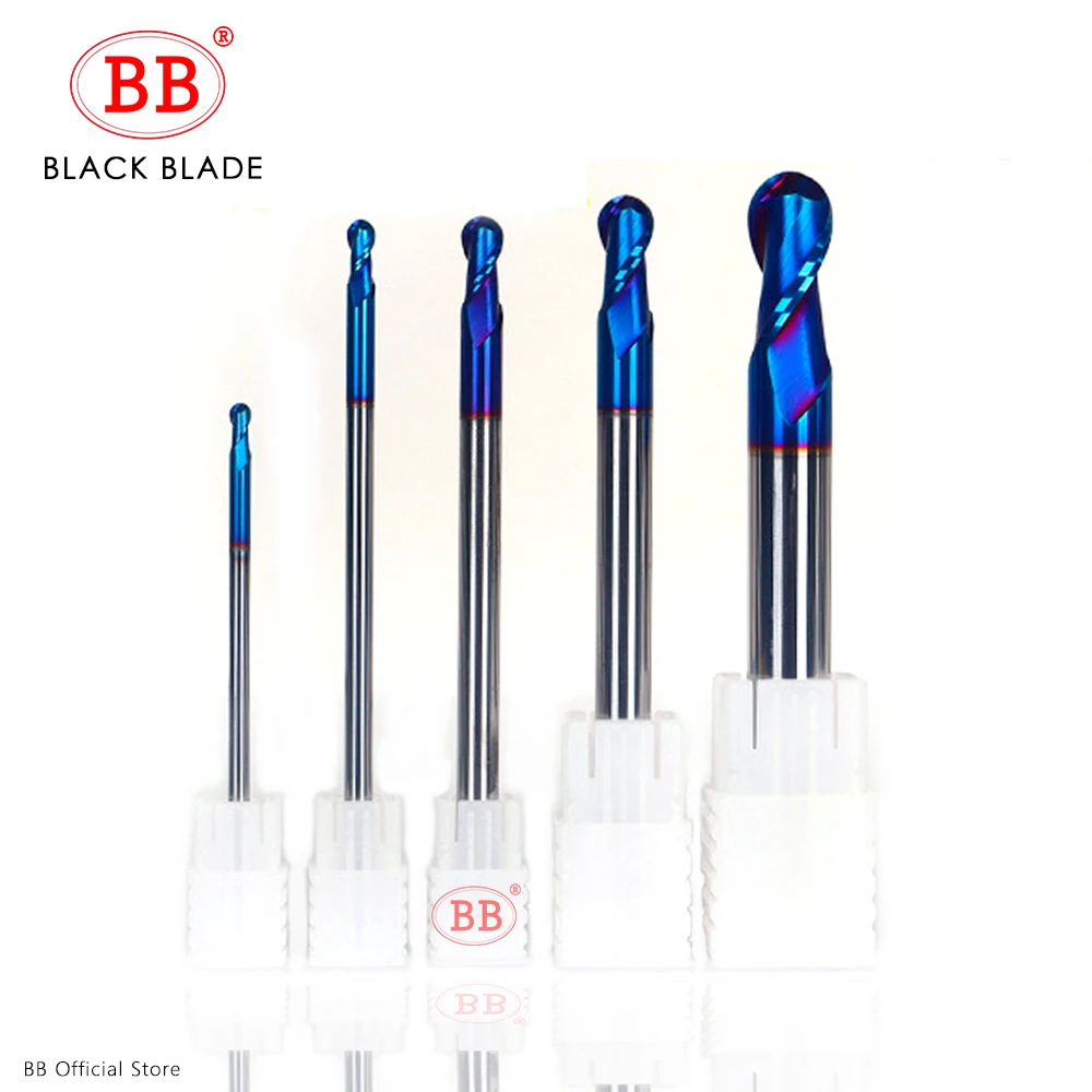BB ความแข็งทังสเตนคาร์ไบด์ตัดเครื่องมือ precision end mills CNC เครื่องกัดเครื่องมือ