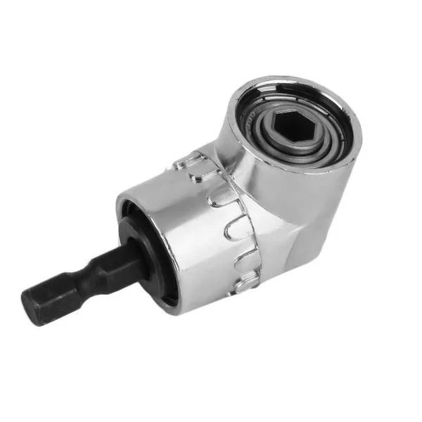 Alta calidad, 105 grados, 1/4 \ extensión, broca hexagonal, broca hexagonal ajustable, ángulo, destornillador, soporte de casquillo, herramientas adaptadoras