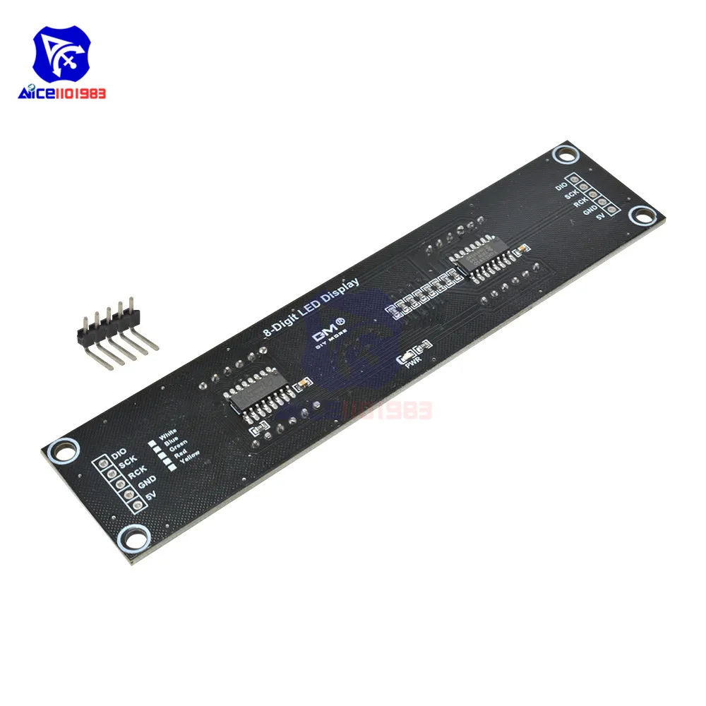 diymore 74HC595 Modulo display LED digitale da 0,56 pollici a 8 bit 5 colori disponibili per Arduino