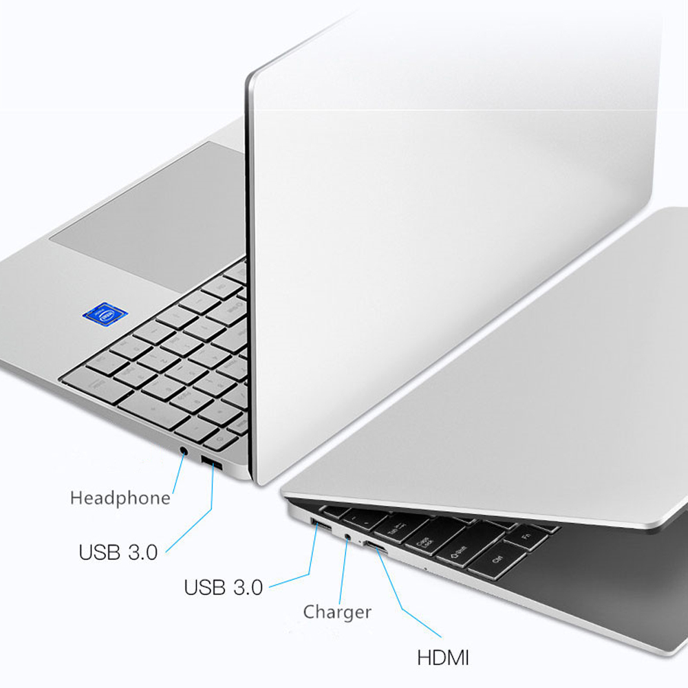 Intel Notebook 15.6 inch Windows11 10  Pro 1920*1080 Cheap Portable Laptop 12GB RAM 256GB/512GB/1TB SSD HDMI Port Laptop