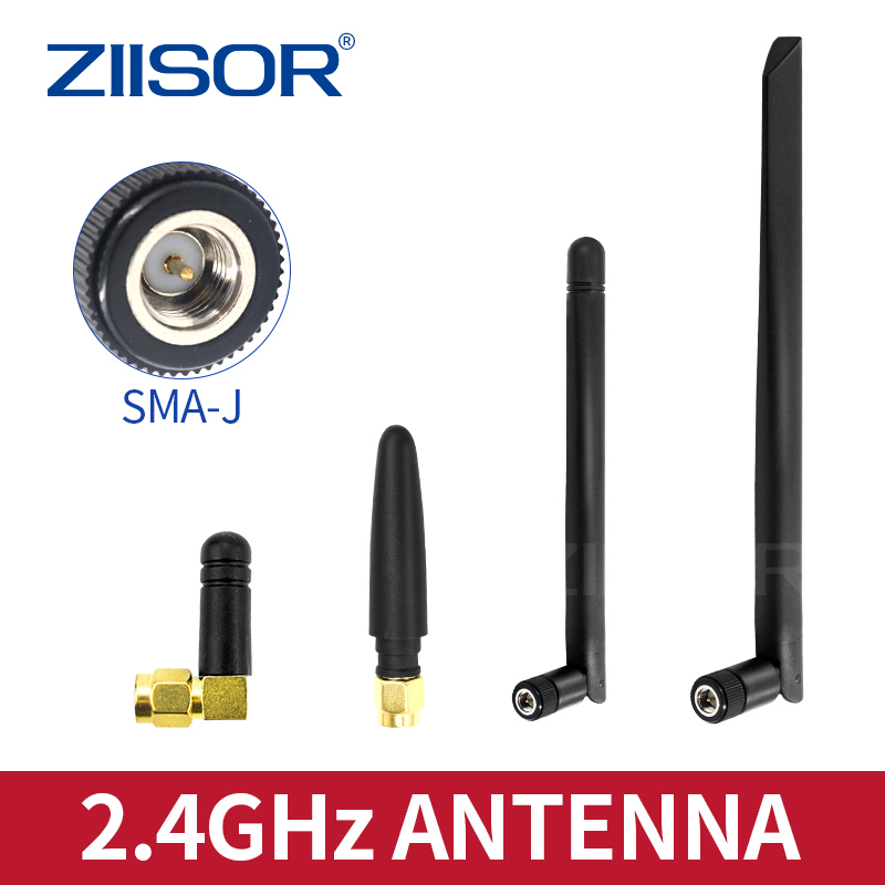 2,4 GHz WLAN-Antennen-Router-Antennen 2,4 GHz-Antenne für Funkmodul ZigBee SMA-Stecker 2,4g Mini-Antenne für Fpv-Controller