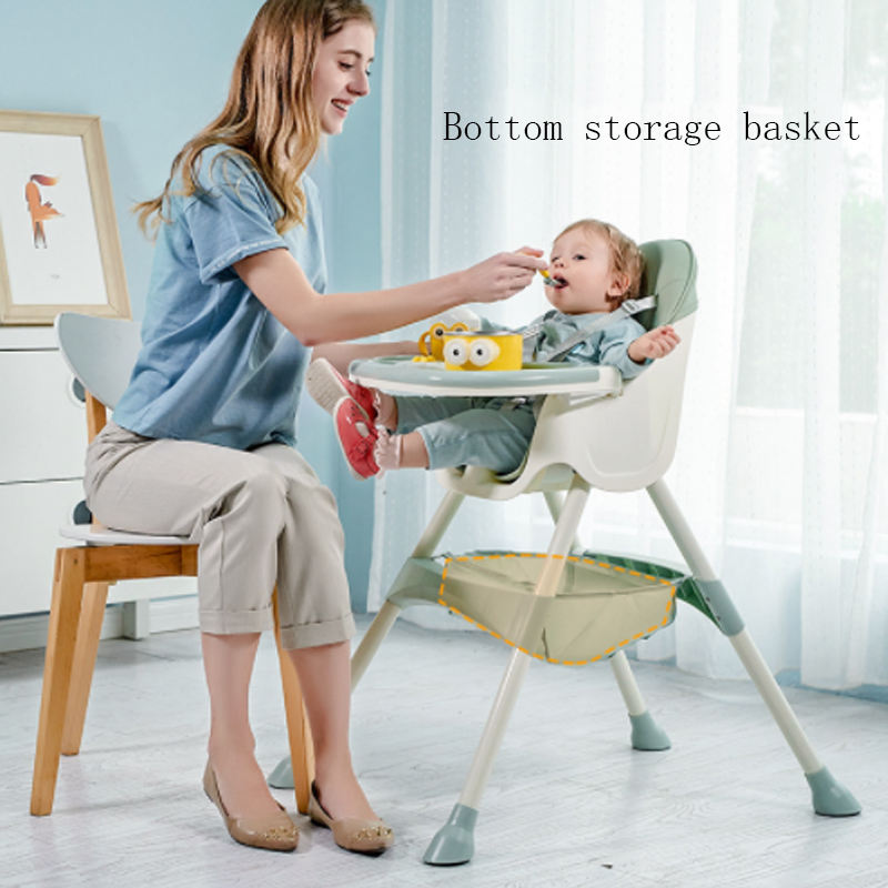 Children's Table And Chairs Meubles Pour Enfants Adjustable Soft Baby Dining Chair Children Feeding Separable Detachab Silla Esc