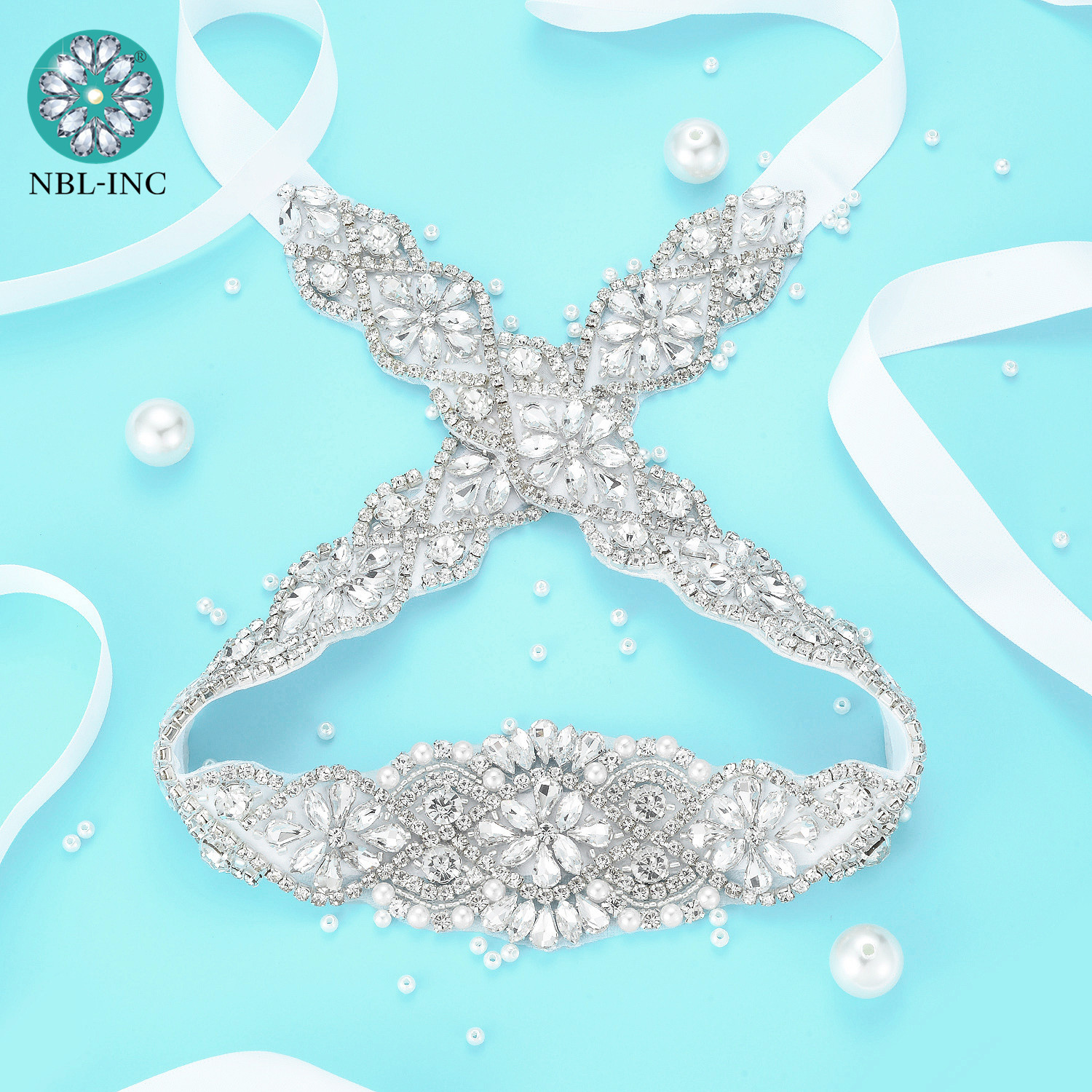 (1 peça) cinto de noiva com strass, cinto de vestido de casamento com faixa de cristal para acessórios de vestido de casamento wdd1043