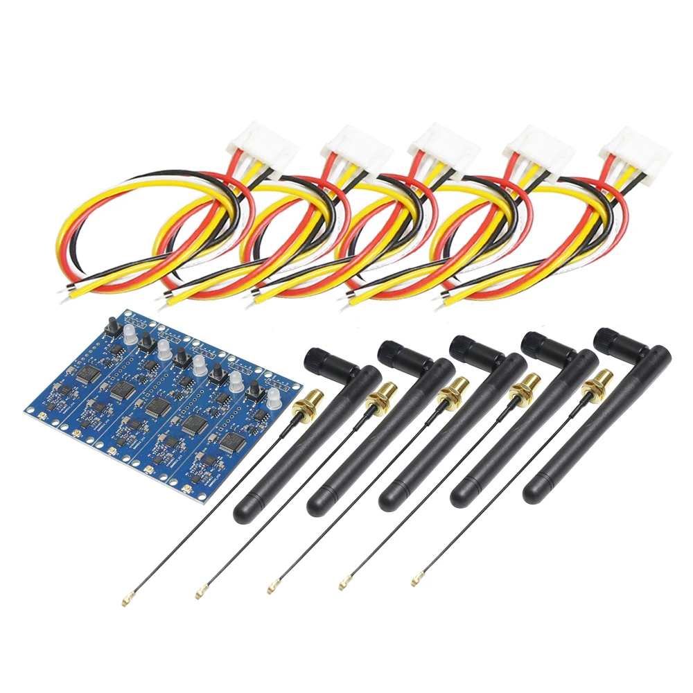 Беспроводной контроллер 2,4G ISM DMX 512, приемник PCB, передатчик для дискотеки, DJ, сценический эффект, PAR движущееся Лазерное освещение
