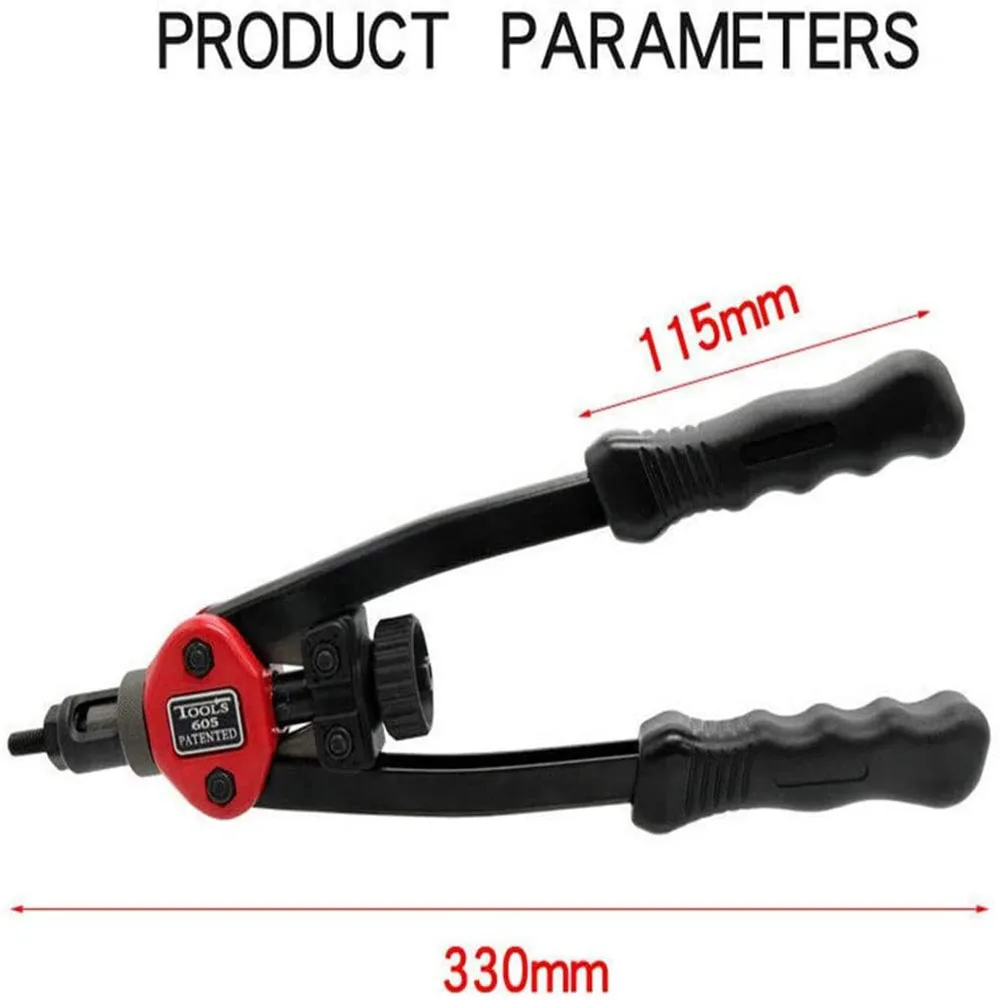 BT-605 Riveter Súng Dụng Cụ Tay Lắp Đinh Tán Hạt Dụng Cụ Thủ Công Mandrels M3 M4 M5 M6 M8 M10 M12