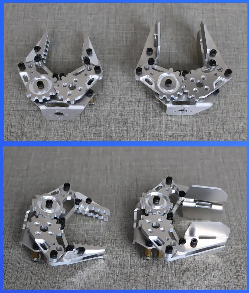 Double-ended Combination Robot Gripper Manipulator Claw Clab Clamp Robotic Arm Mechanical Gripper Metal Bracket