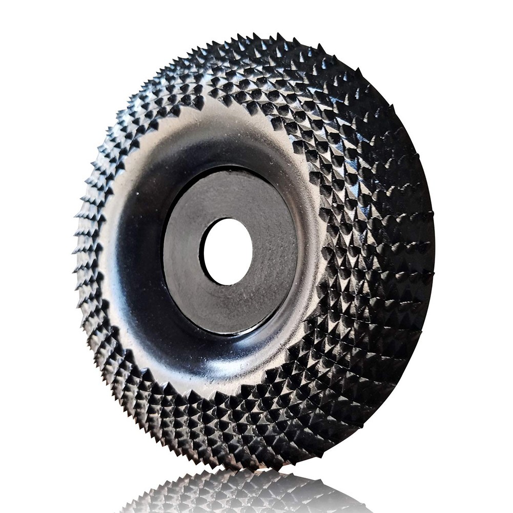 Disco de rueda de amoladora, rueda moldeadora de madera de 4 pulgadas, disco moldeador de molienda de madera para amoladoras angulares, herramientas eléctricas