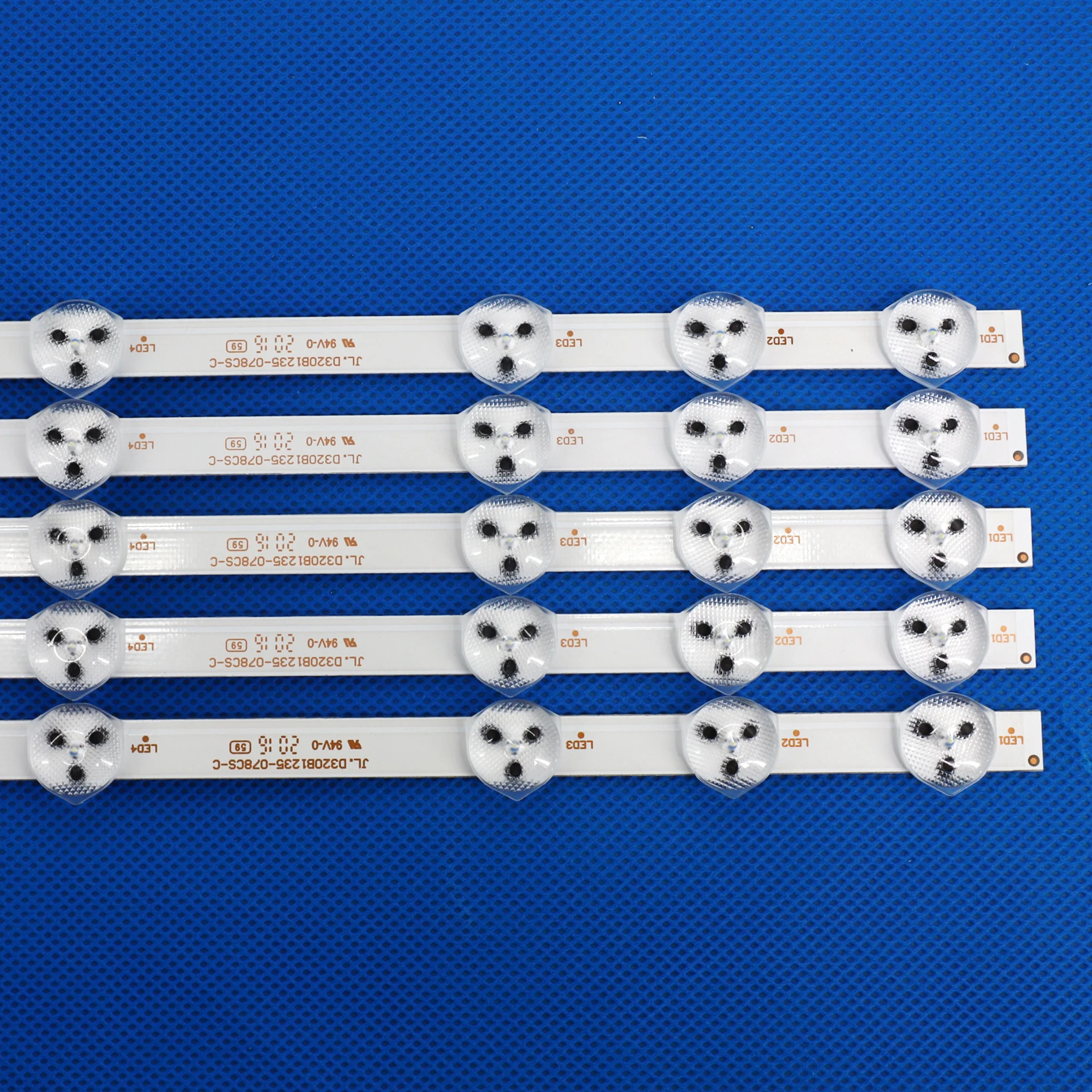 10 unids/set 11LEDs 574mm tira de LED para iluminación trasera Compatible con VESTEL 32D1334DB VES315WNDL-01 VES315WNDS-2D-R02 VES315WNDA-01