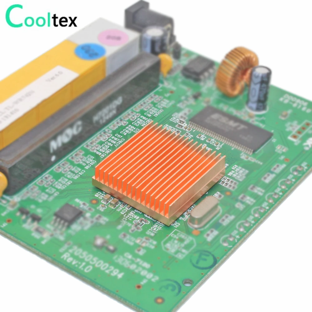 Đồng nguyên chất Tản Nhiệt DIY Tản Nhiệt Tản Nhiệt Làm Mát cho Raspberry Pi Điện Tử 3D máy in CHIP IC MOS tản Nhiệt