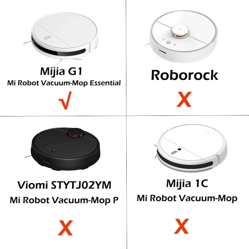 Bộ Lọc Hepa Cho Mijia G1 MJSTG1 Mi Robot Vacuum-Cây Lau Nhà Tinh XiaoMi Robot Máy Hút Bụi Phụ Kiện Xốp Lọc Dự Phòng các Bộ Phận
