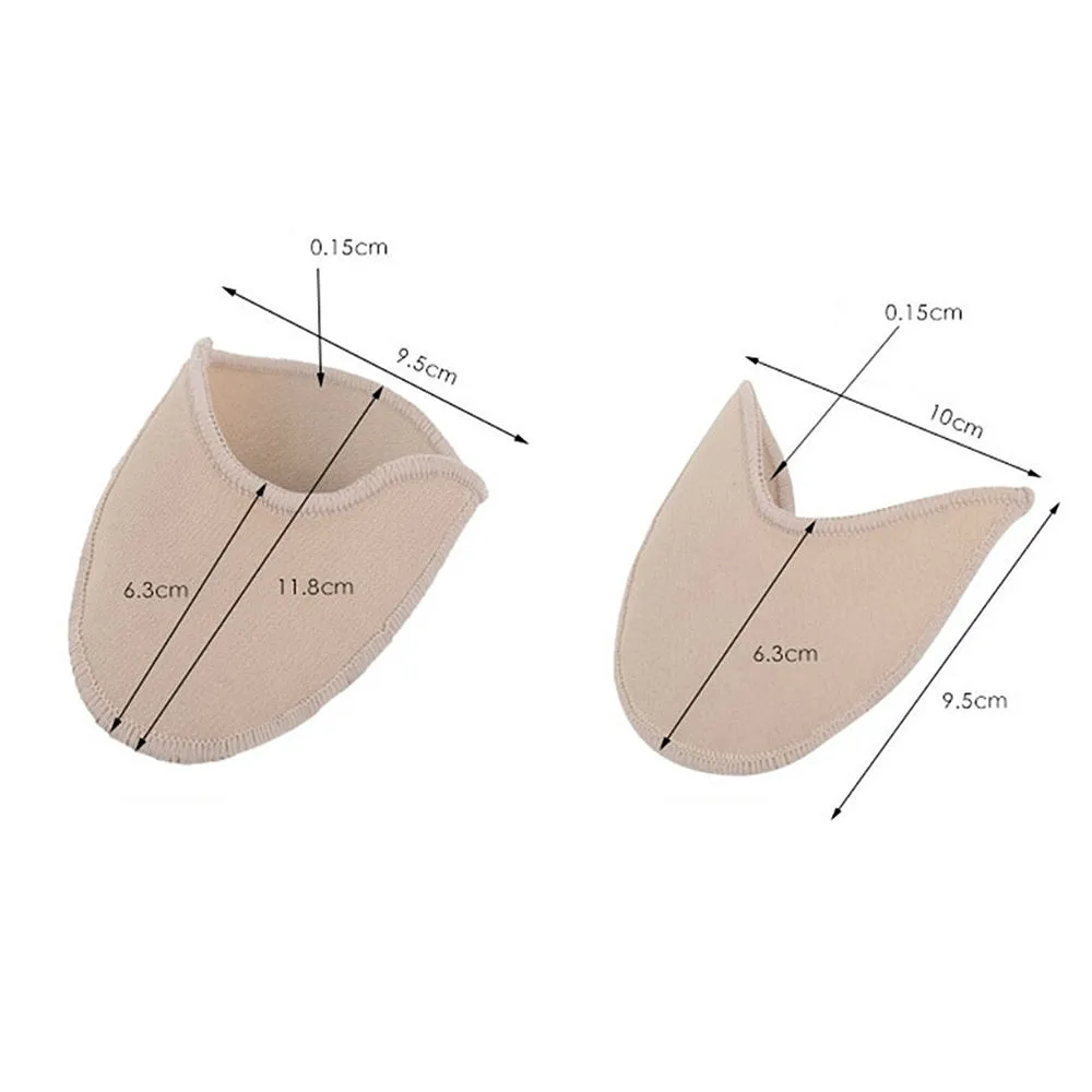 Funda de Gel de silicona para dedos de los pies, almohadillas para zapatos de baile, puntera de Ballet profesional, Protector elástico para dedos del pie, 1 par