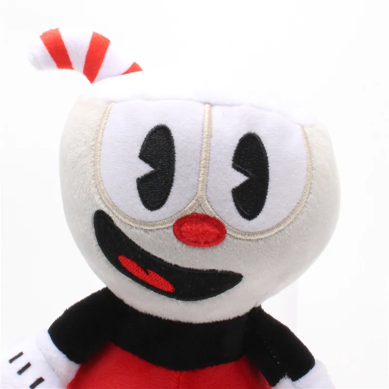 25 ซม.เกมผจญภัย Cuphead Plush ของเล่น Mugman ปีศาจตํานาน Chalice ตุ๊กตา Plush ตุ๊กตาของเล่นสําหรับของขวัญเด็ก