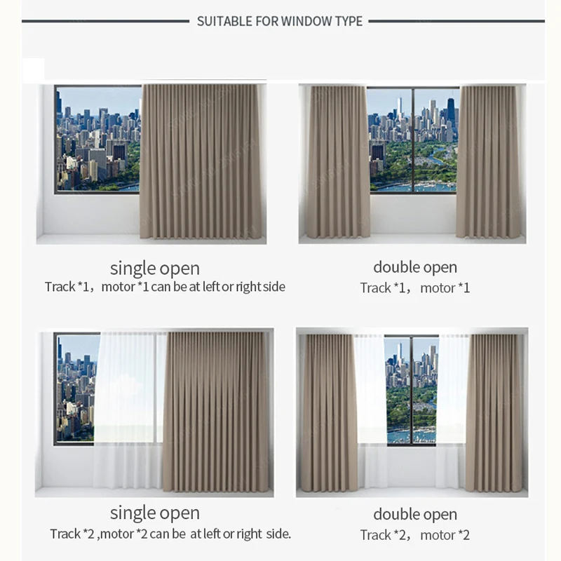 Dooya Smart Private Curtain Track Custom Zigbee электрическое управление карнизом для tuya B1/A1/Tuya Wi-Fi Zigbee мотор штор