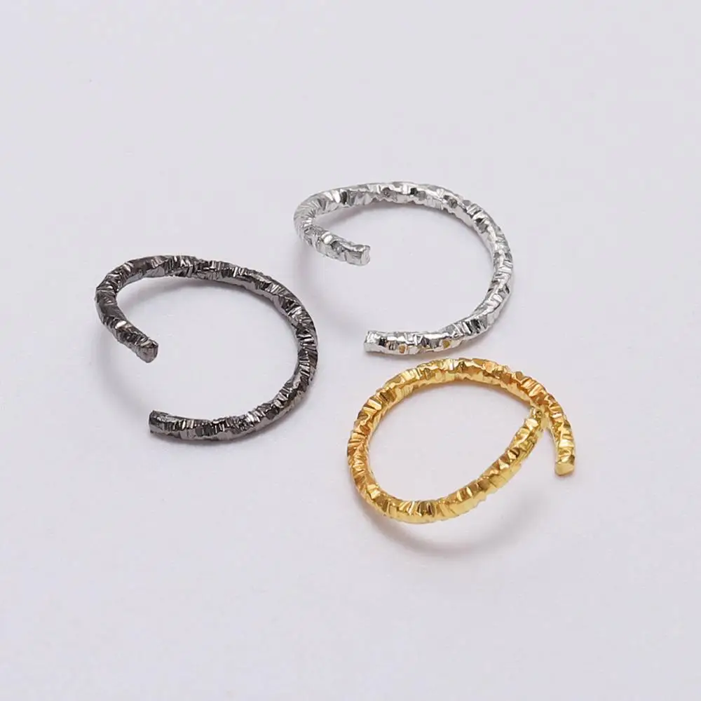 50-100 Chiếc 8-20 Mm Vòng Nhảy Nhẫn Xoắn Mở Chia Nhẫn Nhảy Vòng Kết Nối Cho Trang Sức makings Phát Hiện Tiếp Liệu DIY
