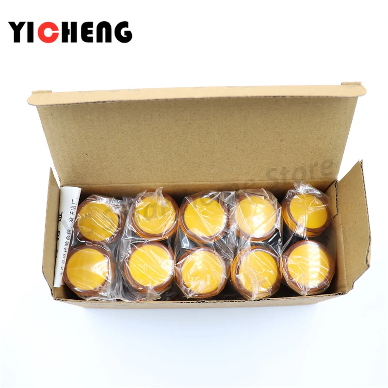 10pcs 22mm Panel Mount Signal Power Indicator Light  Pilot Lamp AC DC  110V 220V AD16 beacon light led