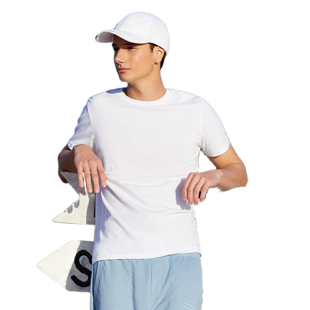 SEMIR Cotton Thun T Áo Sơ Mi Nam 2022 Đơn Giản Cổ Tròn Căng Chắc Chắn Mới Áo Quần Áo Khoác Áo Thun Nữ Người Dạo Phố Thoáng Mát tee Áo Sơ Mi