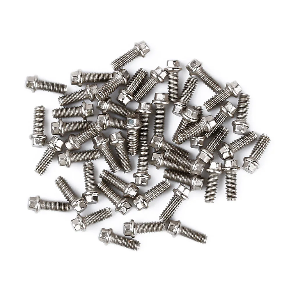INJORA M2 M2.5 M3 Thép Quy Mô Beadlock Vòng Ốc Vít 1.9 2.2 Vành Bánh Cho 1/10 RC Xe Bánh Xích Xe TRX4 Trục SCX10 AXI03007 VS4-10