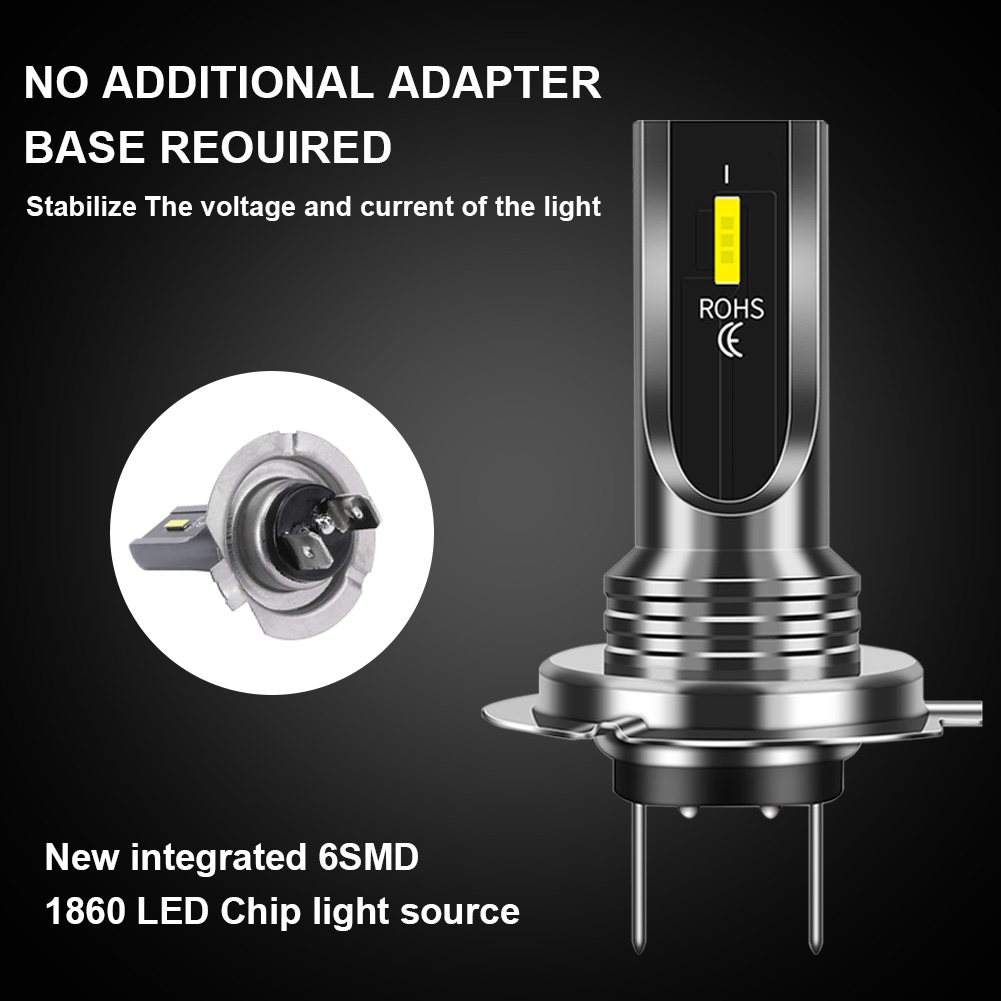 2 Chiếc H4 H7 H11 H10 LED Đèn Pha Ô Tô Bóng Đèn 3000K 6000K PSX24W 9005 HB3 9006 HB4 H8 h1 H3 Đèn Tự Động Ô Tô Lái Xe Đèn Sương Mù