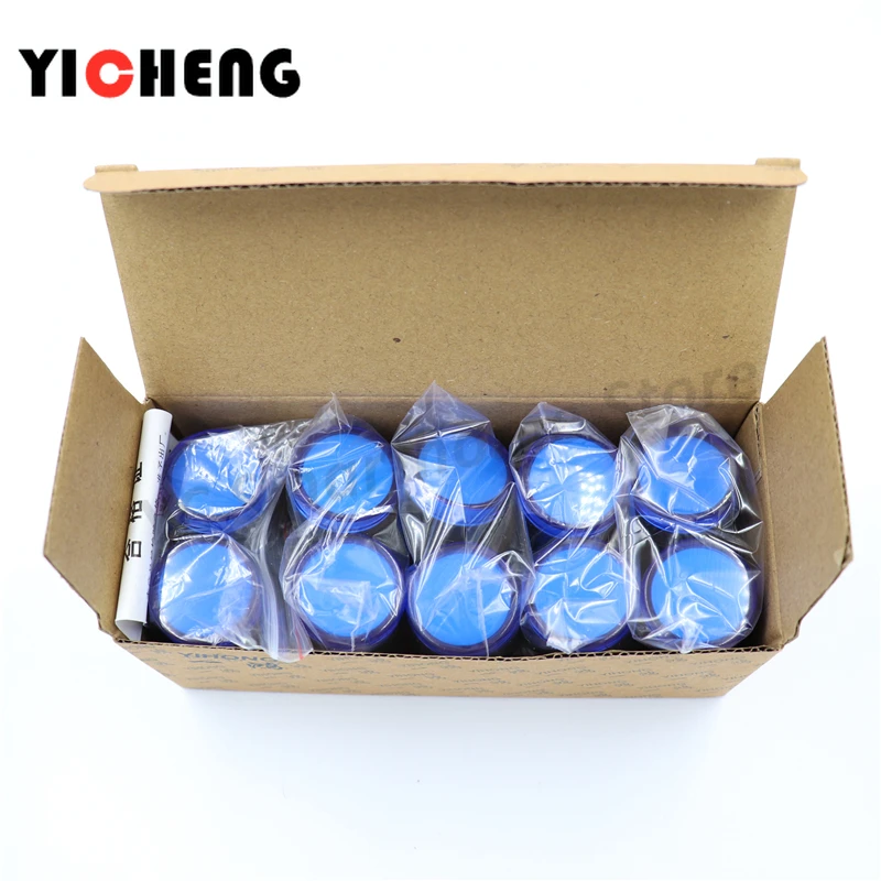 10pcs 22mm Panel Mount Signal Power Indicator Light  Pilot Lamp AC DC  110V 220V AD16 beacon light led