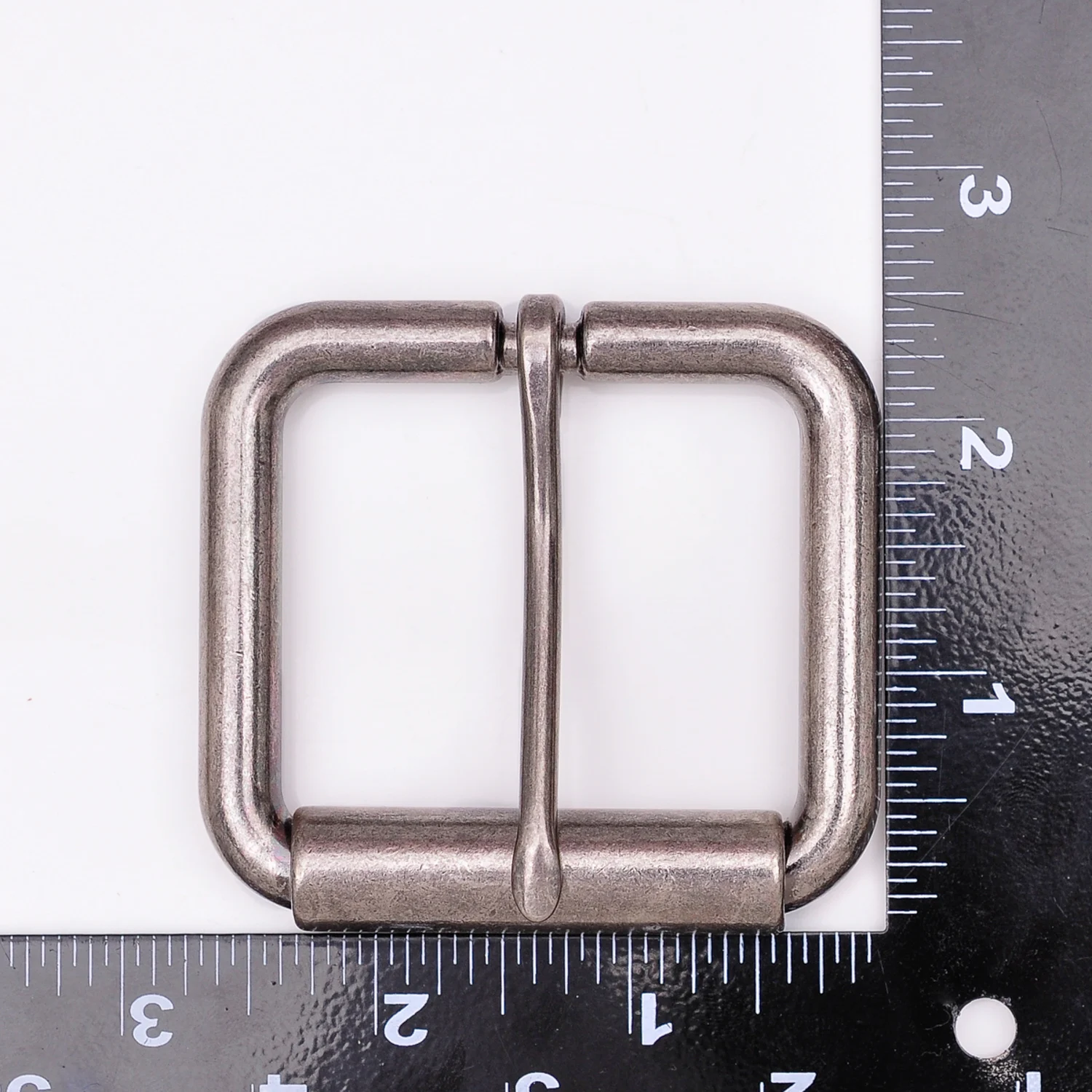 2 "(51Mm) cổ Bạc Nặng Rộng Lớn Nam Con Lăn Lưng Cấp Thanh Quần Jean Dây Da Khóa Thay Thế