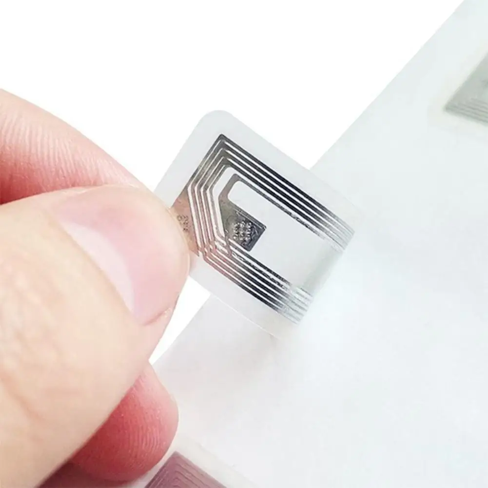 Incrustation de support d'autocollant de puce NDavid, étiquette Ntag213, antenne Nfc, autocollants d'étiquettes Nfc, WiFi, 13.56MHz, 213, 2x1cm, 10 pièces