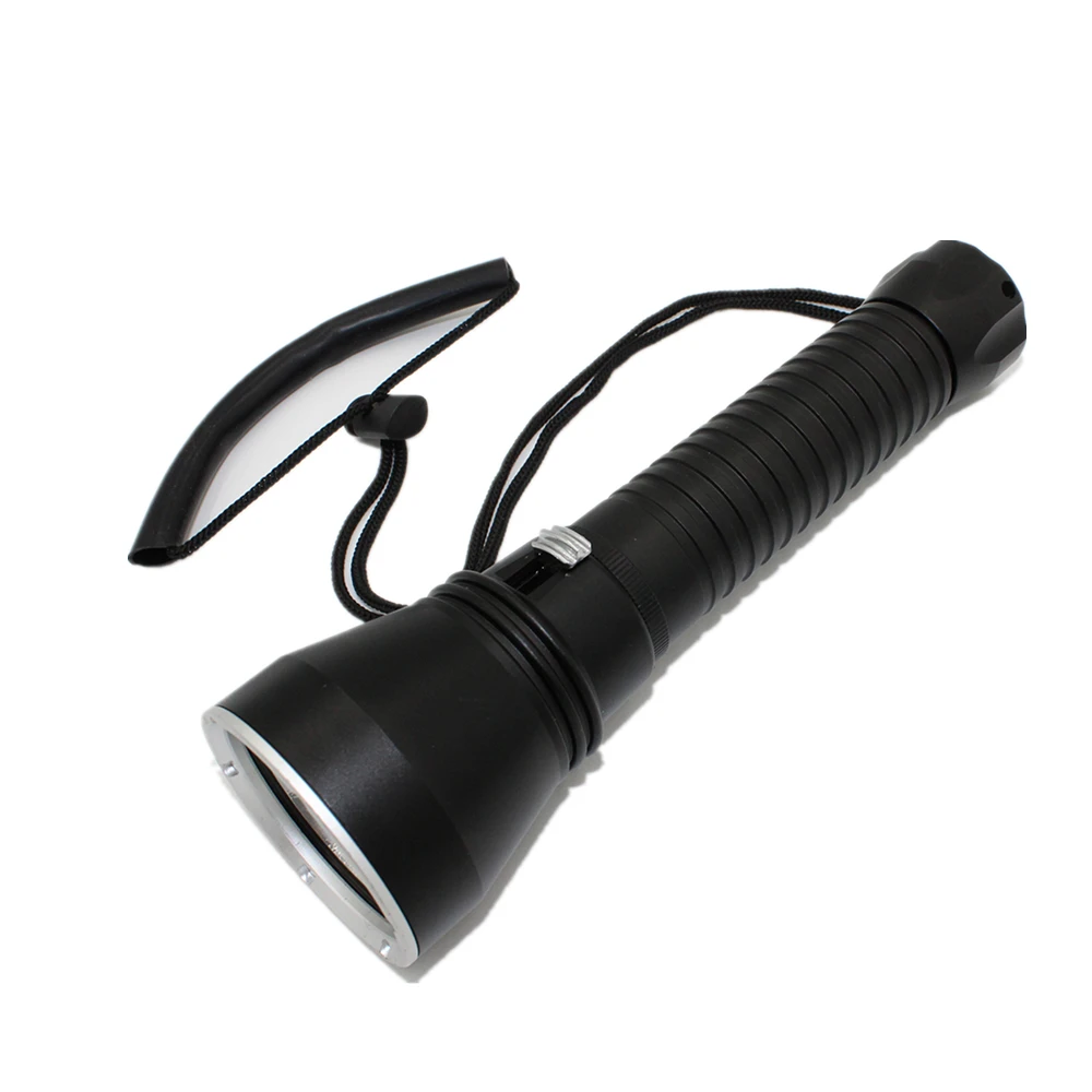 Linterna LED de buceo XHP70.2, luz amarilla XHP70, DiveTorch, impermeable, para pesca submarina, para caza