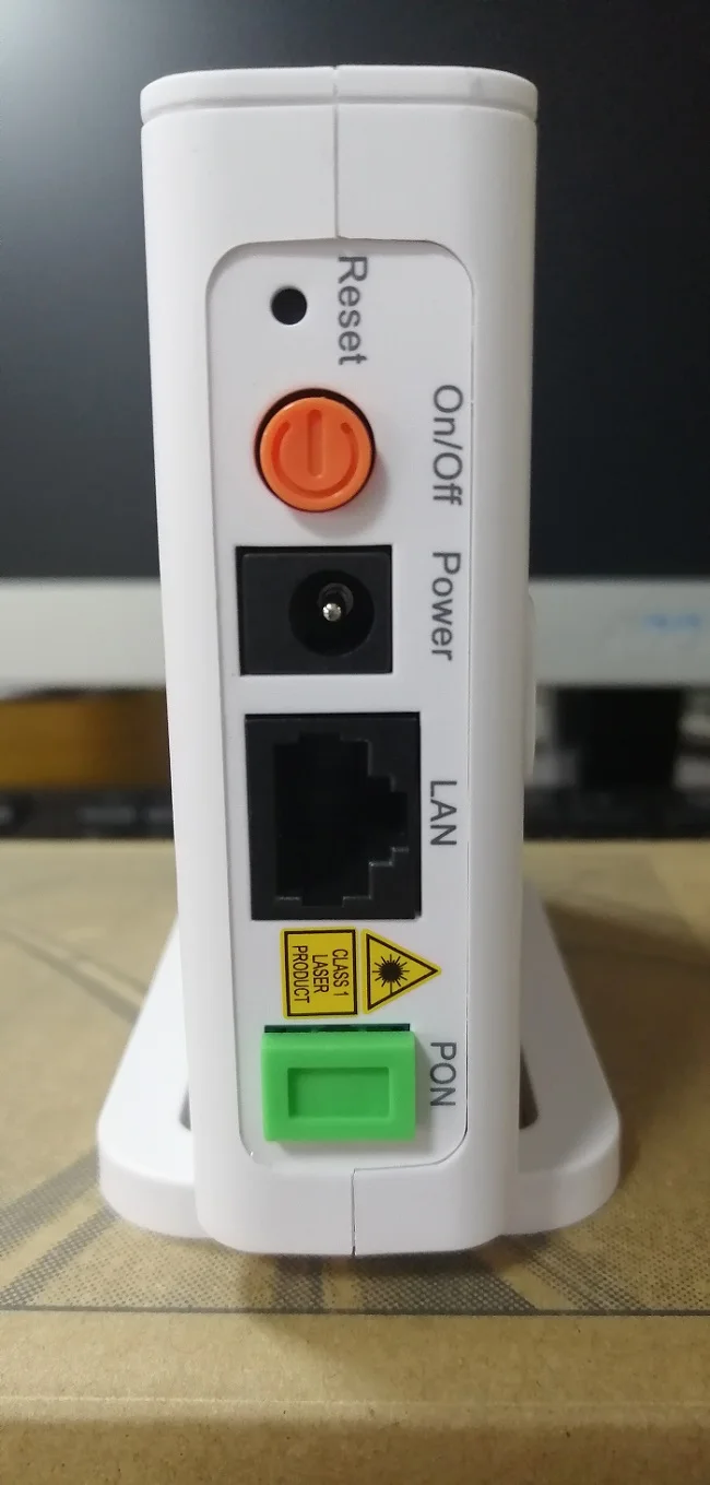 Porta blu o verde Terminale GPON ONT ZXA10 F601 GPON ONU ZXHN F601 con porta 1GE