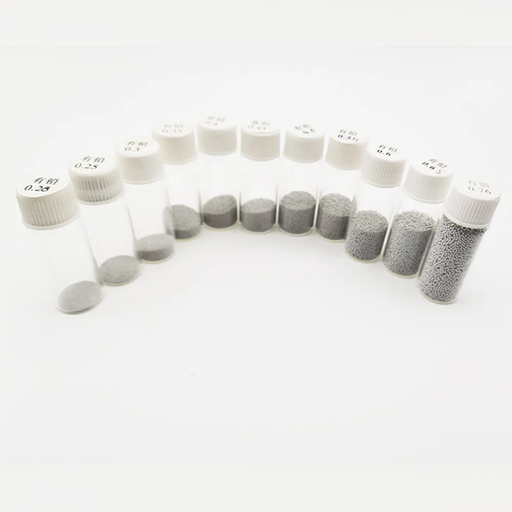 25K/Chai Chì BGA Hàn Bóng Cho Vi Mạch Hàn Reballing Bóng Sn63Pb37 Tín Chất Liệu 0.2-0.76MM Làm Lại Phụ Kiện