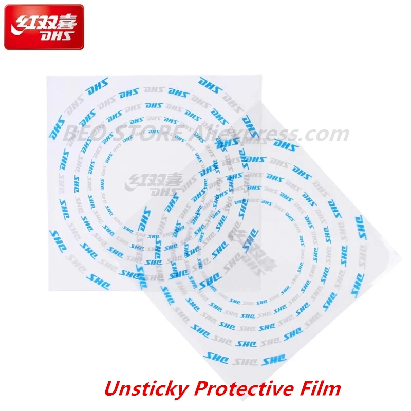 10 Uds DHS tenis de mesa película protectora protector de goma ping pong paddle bat set Accesorios