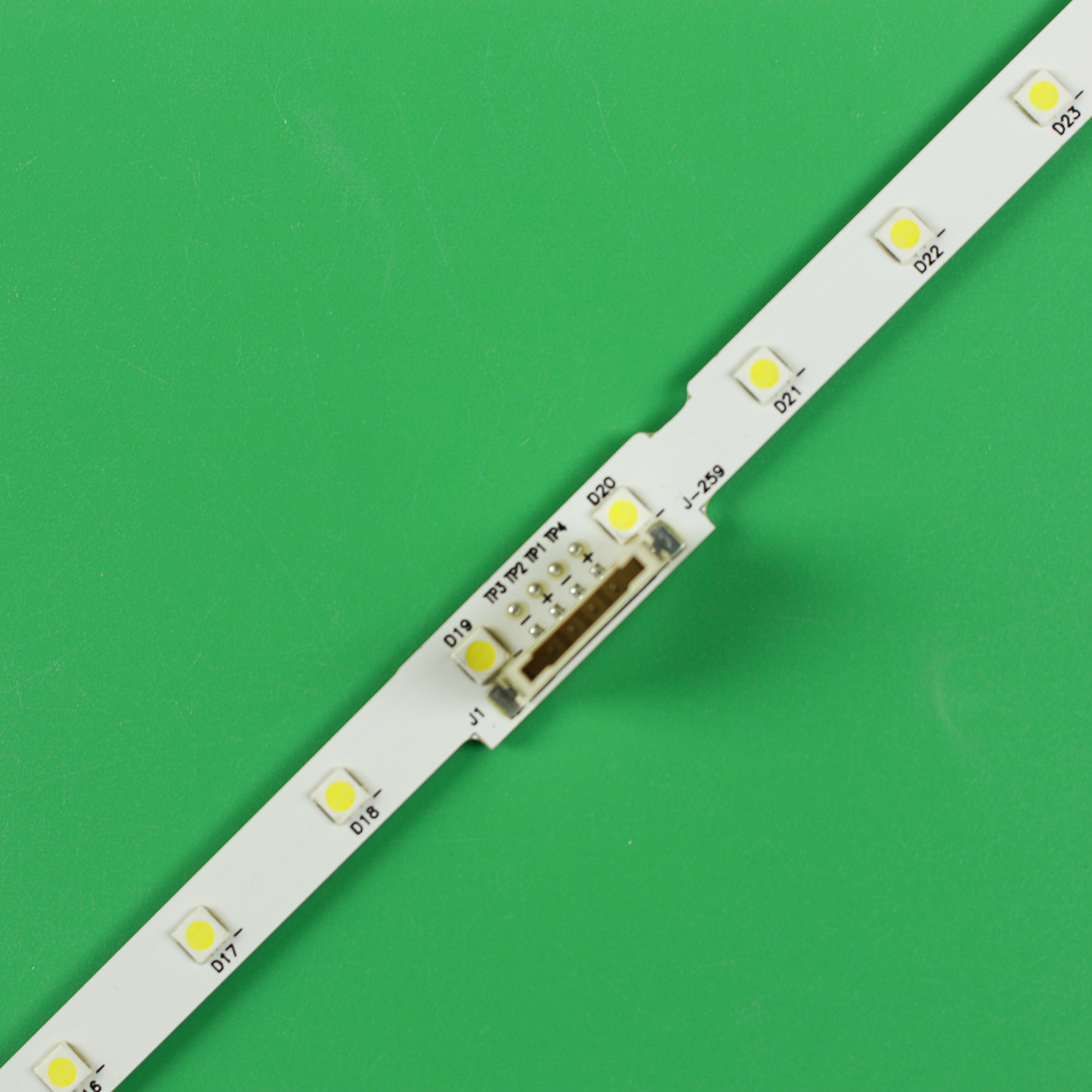 Tira de LED para iluminación trasera para Samsung UE49NU7172 UE49NU7140U UE49NU7172U UE49NU7670 NU7100_STS49081_38LEDS_3030F AOT_49_NU7300