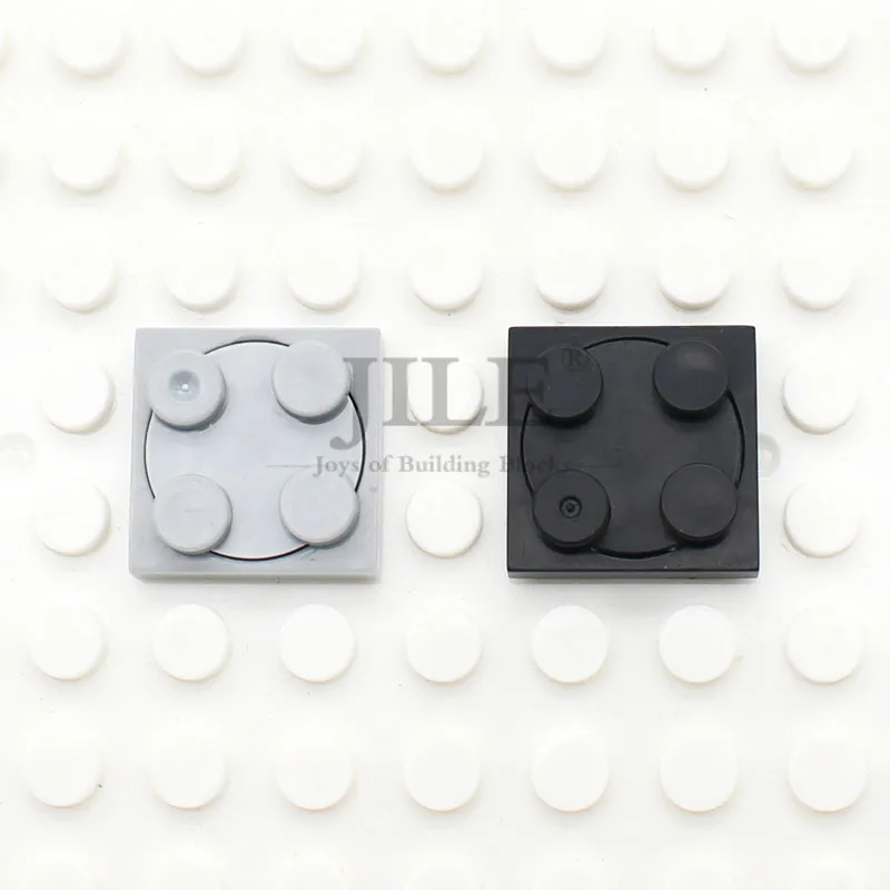 20 piezas bloques de construcción Moc tocadiscos Base de placa 2x2 con tapa 3680 3679 DIY ladrillos creativos compatibles clásicos piezas de ensamblaje