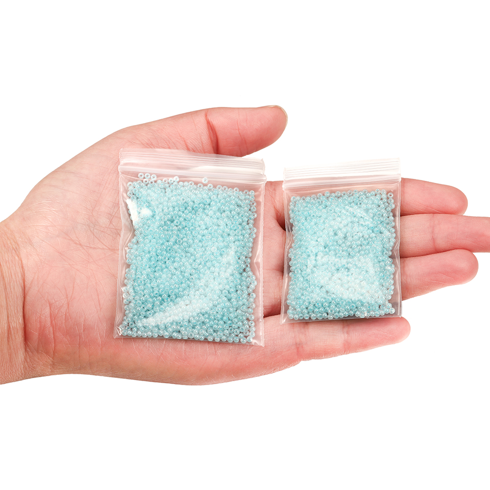 1000/1800 Uds. Cuentas de 2mm cuentas de semilla de vidrio checo pequeñas cuentas redondas sueltas para pendientes DIY pulsera accesorios para hacer joyas