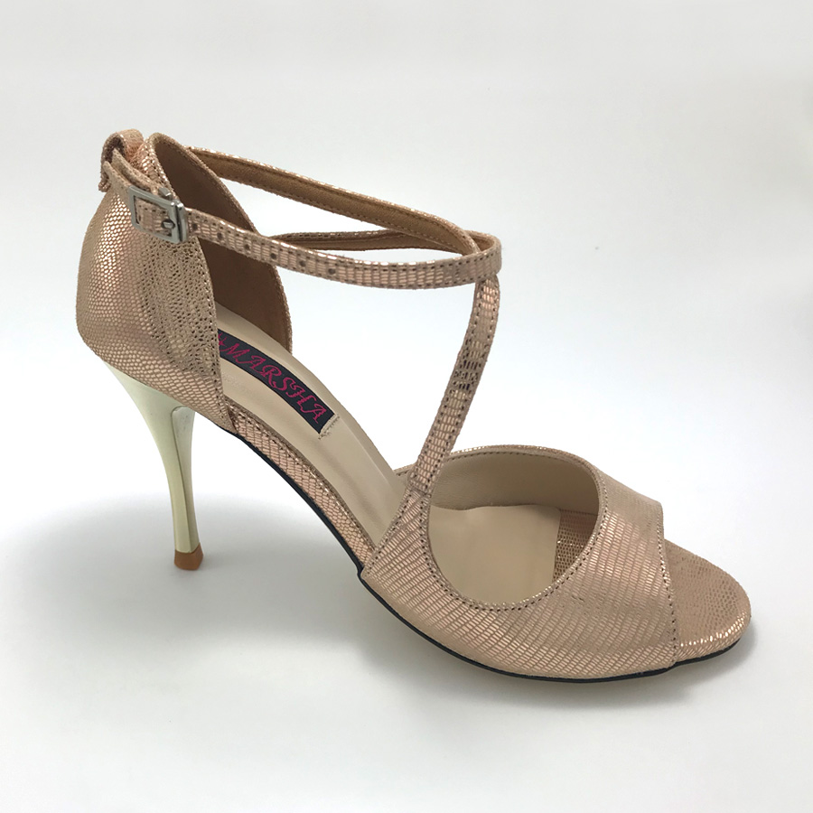 Bequeme und modische argentinische Tango-Tanzschuhe, Partyschuhe, Hochzeitsschuhe, Lederlaufsohle T6291LGL, versandkostenfrei