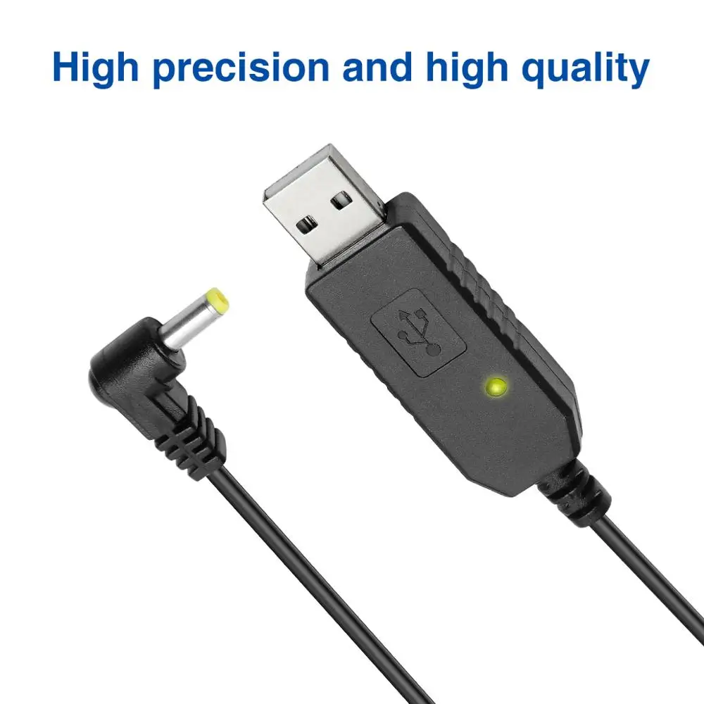 Kabel ładowarki USB BaoFeng Walkie Talkie do UV-5R UV5R UV-82 3800mAh UV-S9 Plus AR-152 Walkie Talkie Ham Two Way Radio