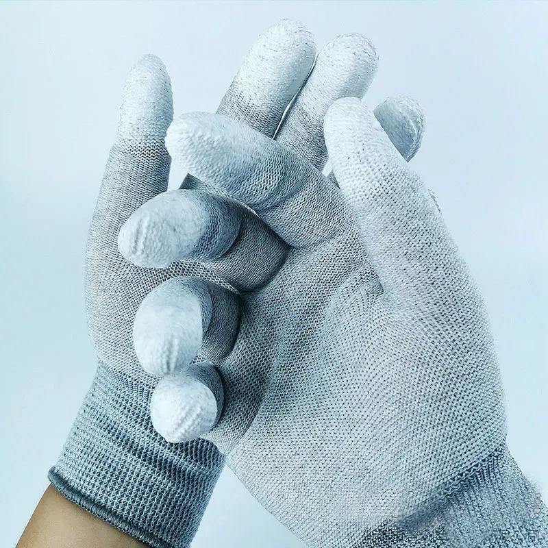 2023 Anti Static ESD Safety Work Gloves Non-slip Nylon-Carbon Working Glove