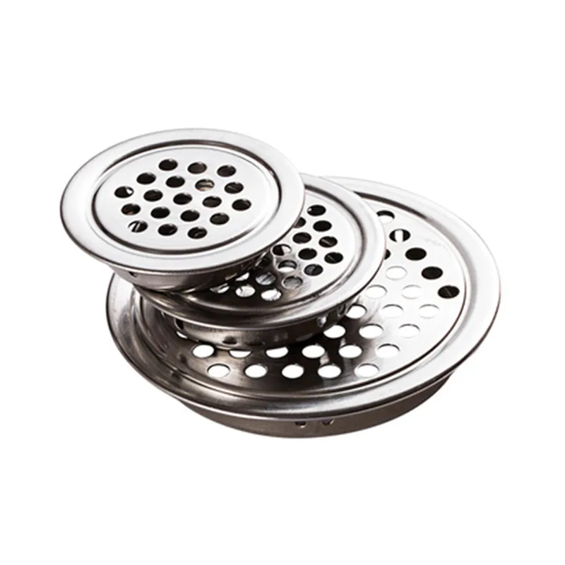 10 Chiếc Tròn Dây Thép Không Gỉ Thông Gió Bao Lỗ Thông Khí Louver Lưới Lỗ Cho Tủ Quần Áo Tủ Giày Đồ Phụ Kiện