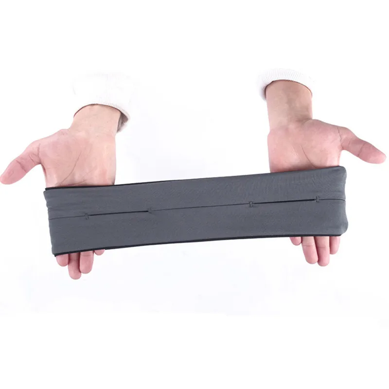 Riñonera para correr con cinturón para hombre y mujer, riñonera Invisible multifunción para correr, bolsa deportiva portátil para viajes al aire libre