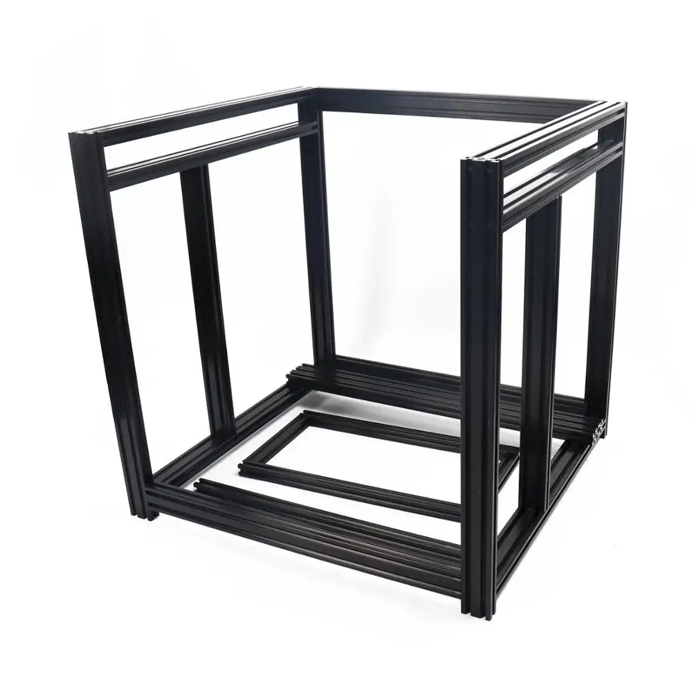 BLV MGN Kubus 3d Printer Buta Bersama Bingkai Kit dengan Sekrup Sudut Sudut dan Bergabung Piring Pra-order untuk Gudang Spanyol