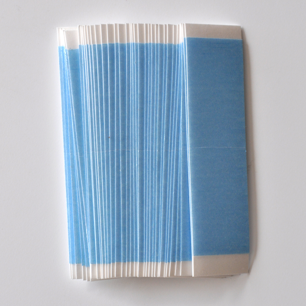 36 teile/los Perücke Band für Spitze Perücken Blau Perücke Band Doppelseitige Haarband Für Spitze Perücke/Toupet/haar Stück