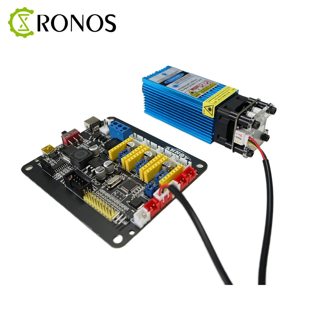 Laser Mô Đun 2.5W/3.5W.5.5W 450nm 33Mm Điều Chỉnh Lấy Nét Xanh Dương Khắc Laser Và Cắt TTL/Điều Khiển PWM Laser Ống Diode + mắt Kính