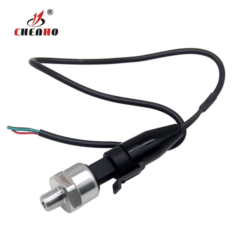 TRANSDUTOR DE PRESSÃO UNIVERSAL 5V 1/8 NPT 30/100/150/200/300/500/1000 PSI ÁGUA DE AR DE COMBUSTÍVEL DE ÓLEO COM CONECTOR